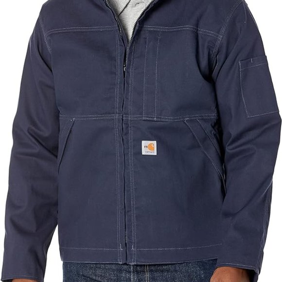 Carhartt Men's Flame-Resistant Full Swing Quick Duck Jacket SIZE LARGE - Picture 1 of 15